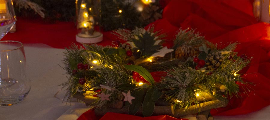 Wreath with twigs